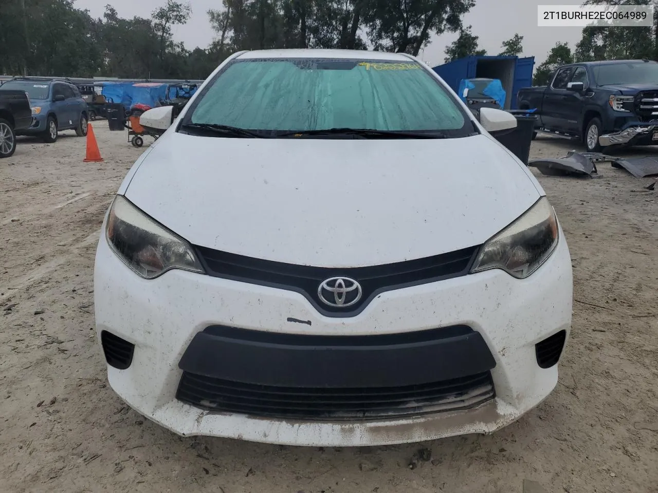 2T1BURHE2EC064989 2014 Toyota Corolla L