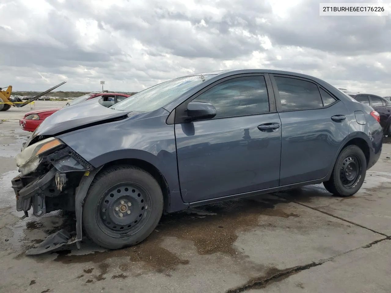 2014 Toyota Corolla L VIN: 2T1BURHE6EC176226 Lot: 78229464