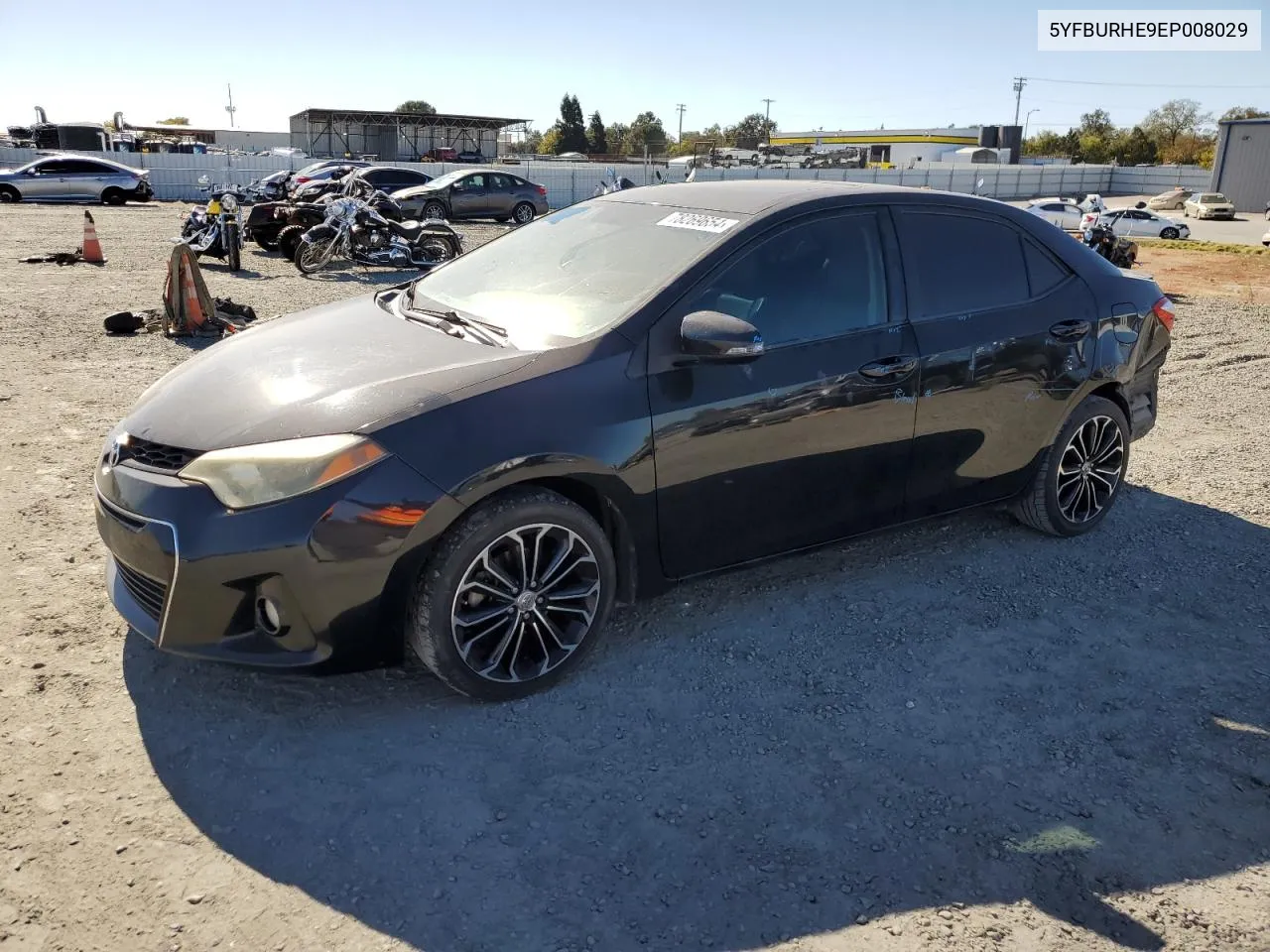 2014 Toyota Corolla L VIN: 5YFBURHE9EP008029 Lot: 78269654