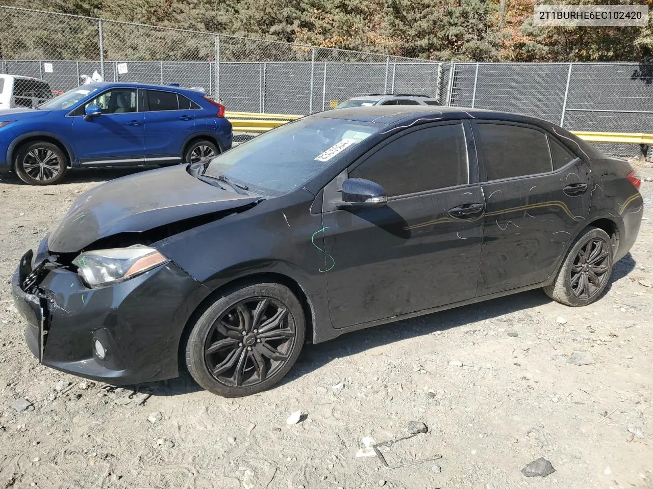 2014 Toyota Corolla L VIN: 2T1BURHE6EC102420 Lot: 78306604