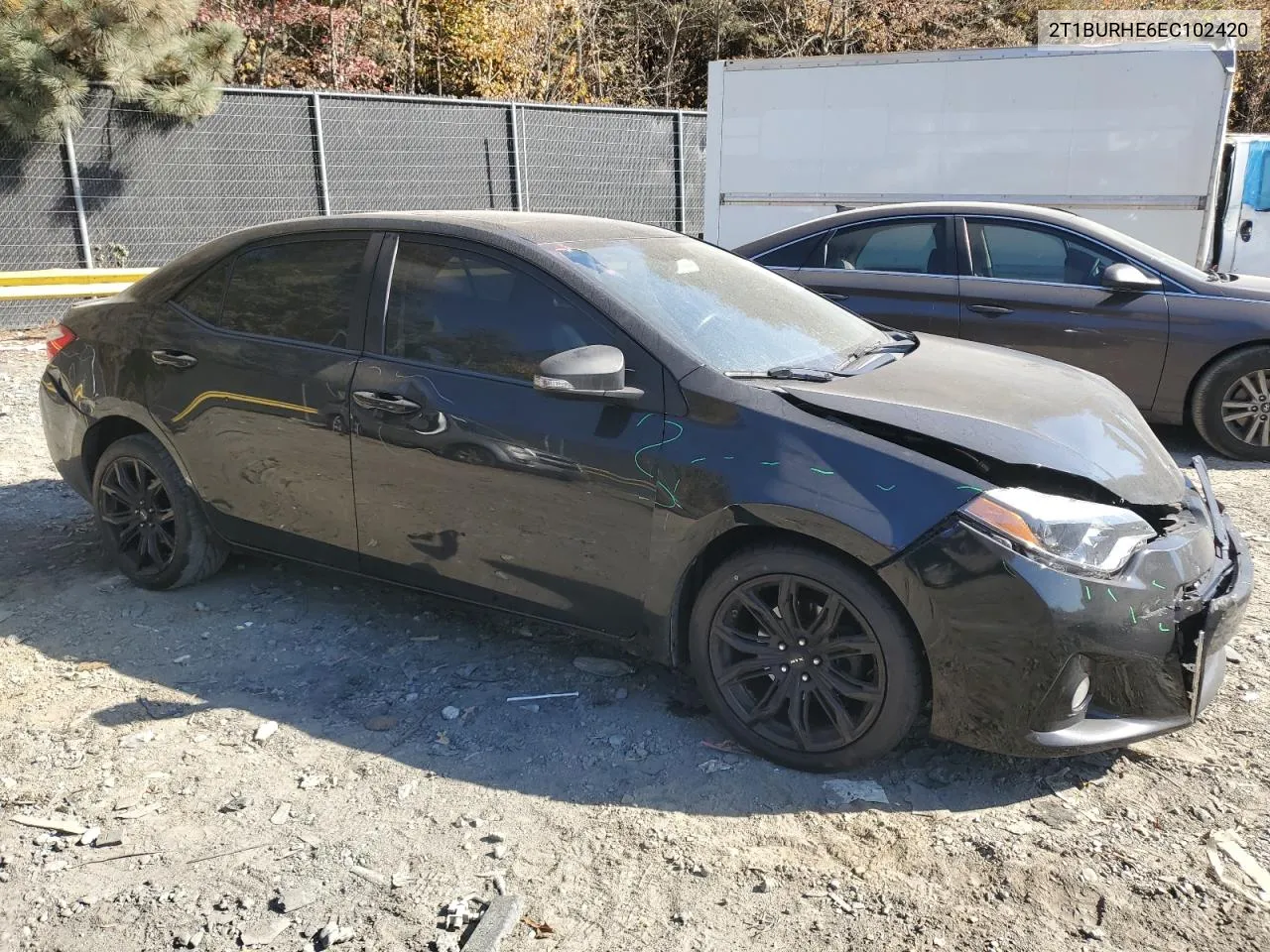 2014 Toyota Corolla L VIN: 2T1BURHE6EC102420 Lot: 78306604