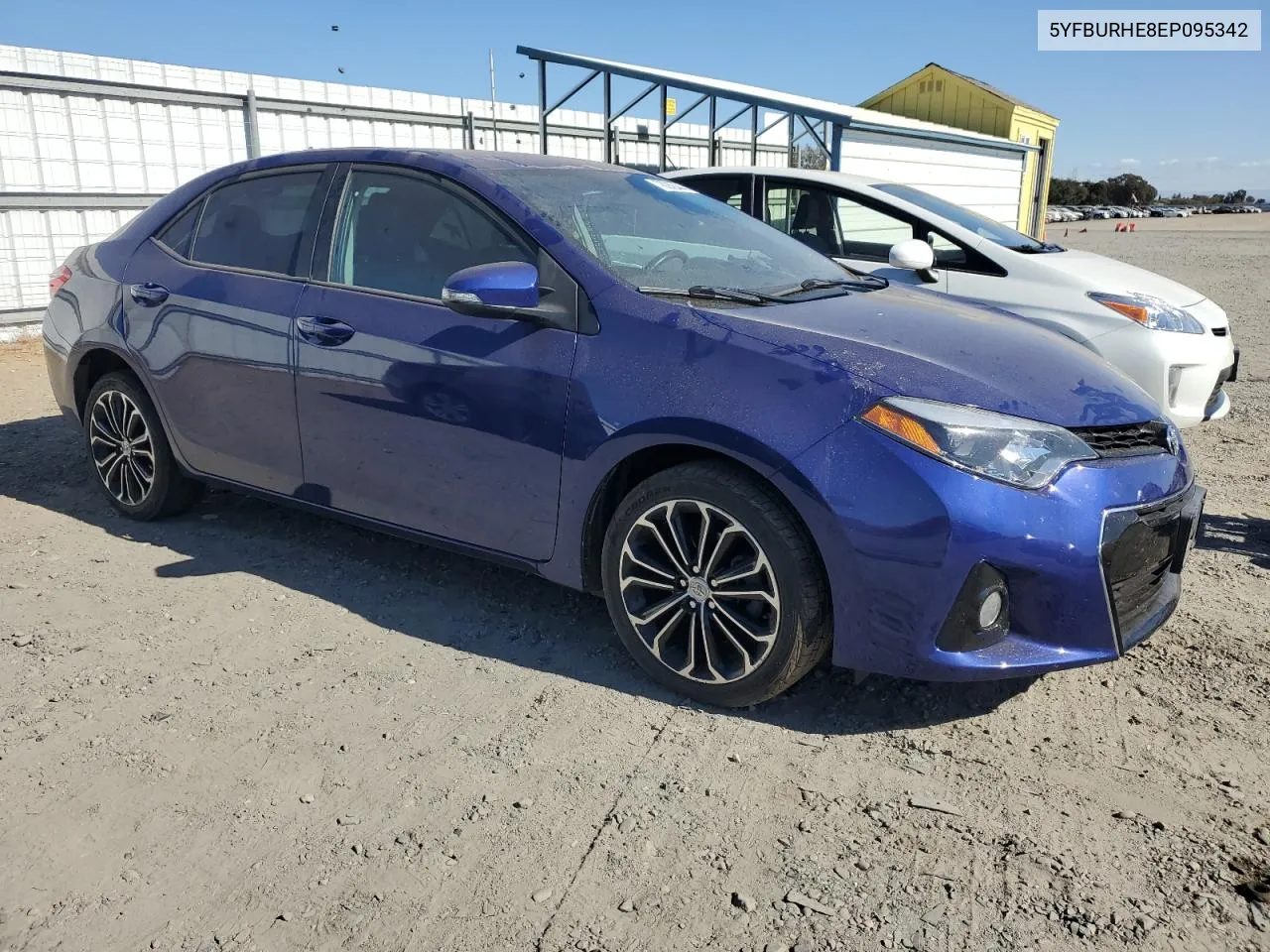 2014 Toyota Corolla L VIN: 5YFBURHE8EP095342 Lot: 78359444