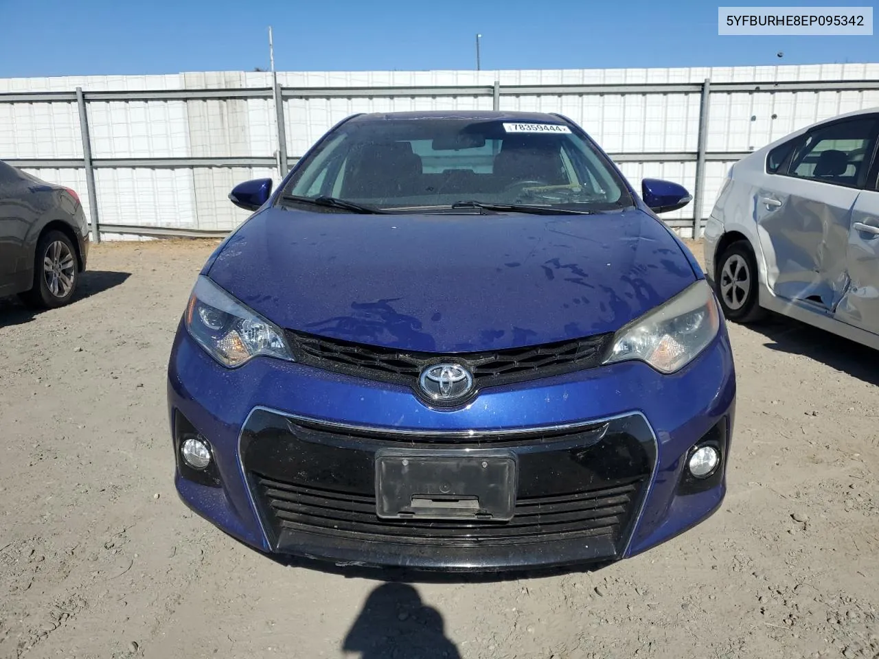 5YFBURHE8EP095342 2014 Toyota Corolla L