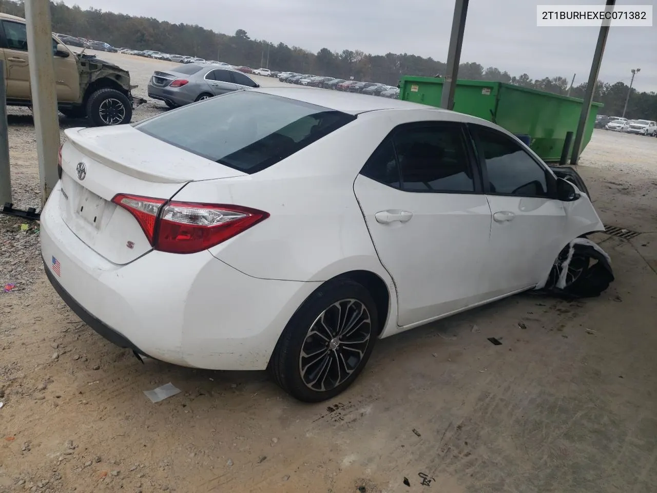 2014 Toyota Corolla L VIN: 2T1BURHEXEC071382 Lot: 78408234