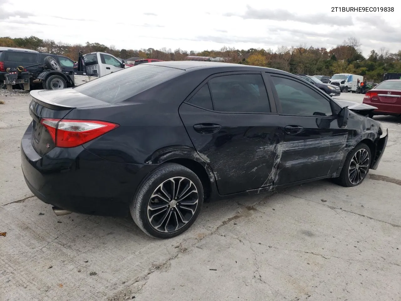 2014 Toyota Corolla L VIN: 2T1BURHE9EC019838 Lot: 78499924