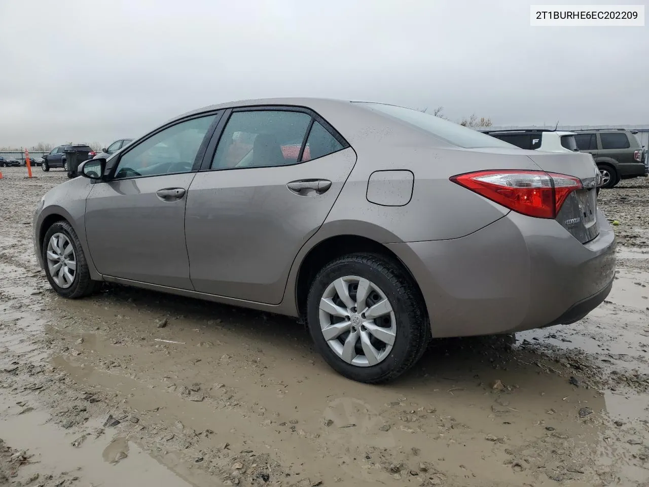 2014 Toyota Corolla L VIN: 2T1BURHE6EC202209 Lot: 78535184