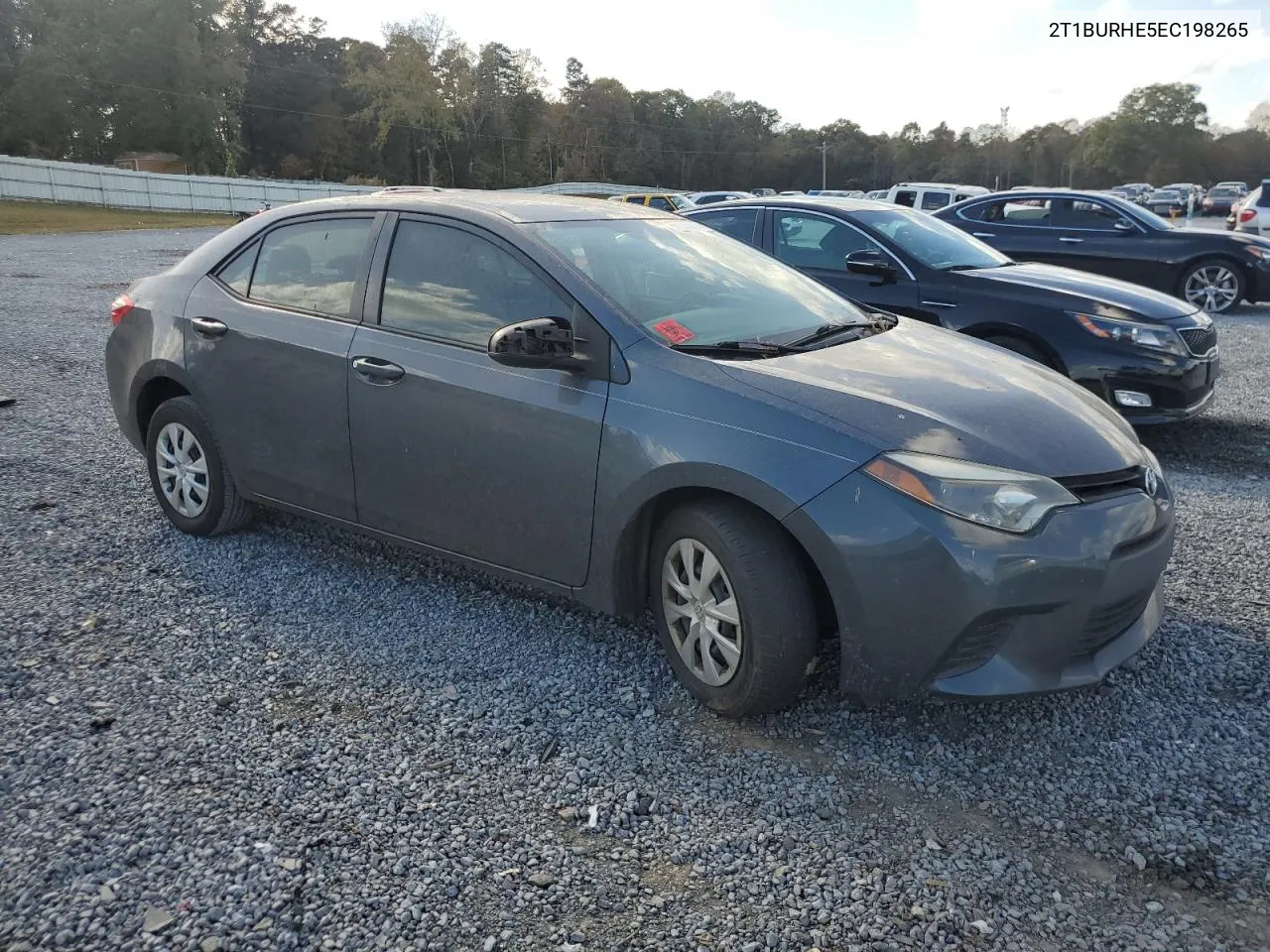 2014 Toyota Corolla L VIN: 2T1BURHE5EC198265 Lot: 78535504