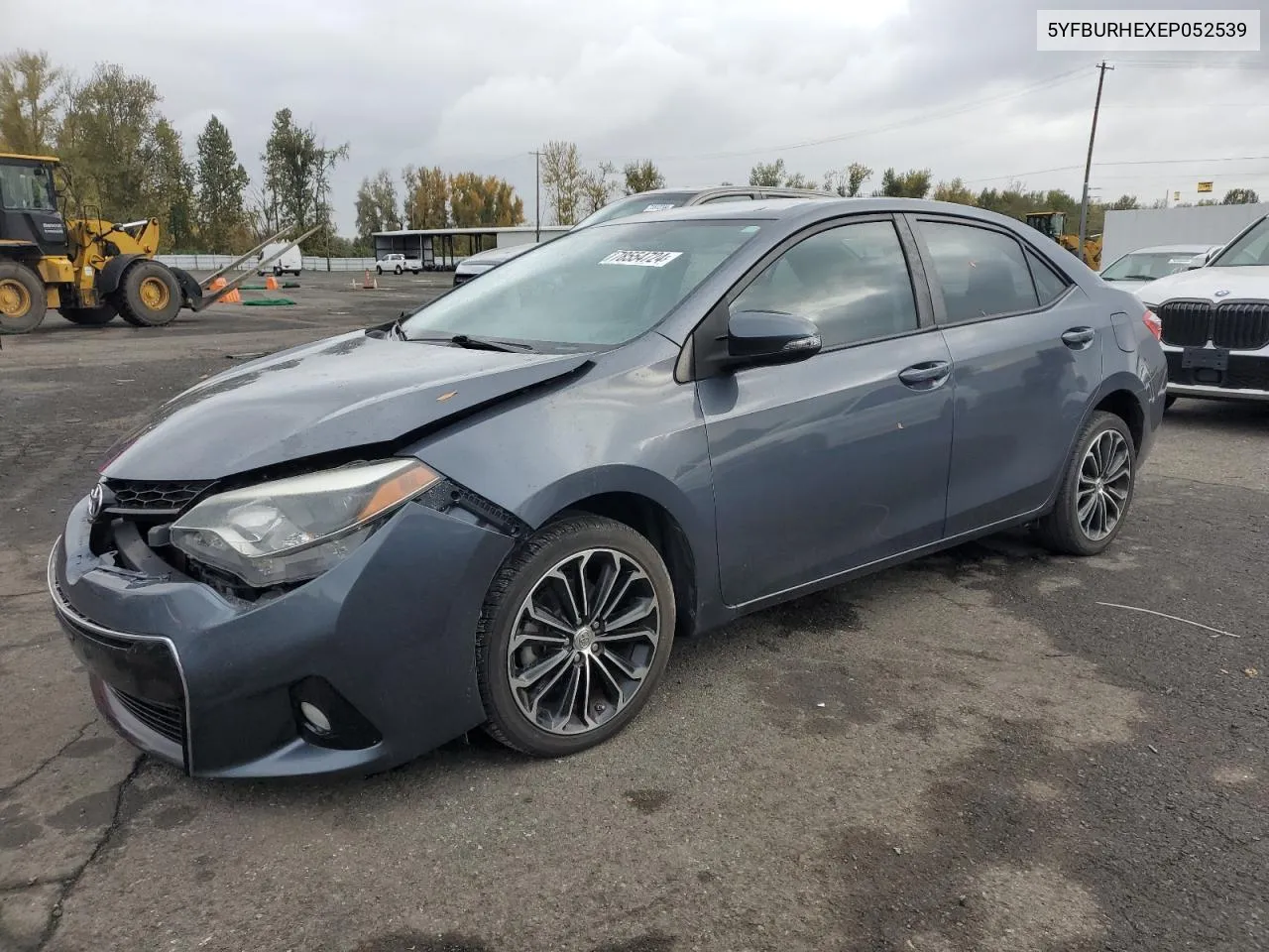 2014 Toyota Corolla L VIN: 5YFBURHEXEP052539 Lot: 78554724