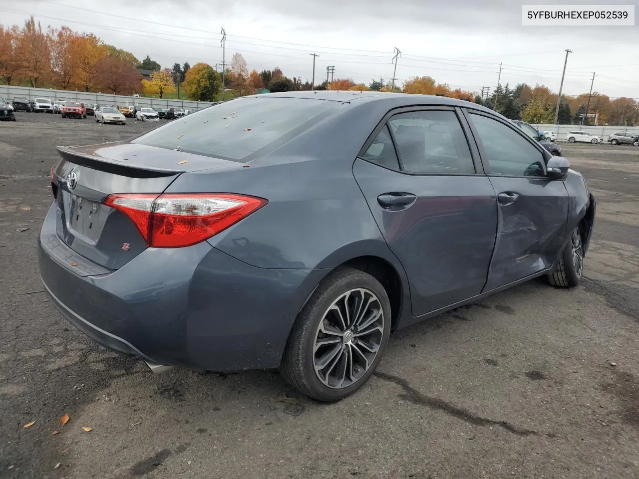 2014 Toyota Corolla L VIN: 5YFBURHEXEP052539 Lot: 78554724