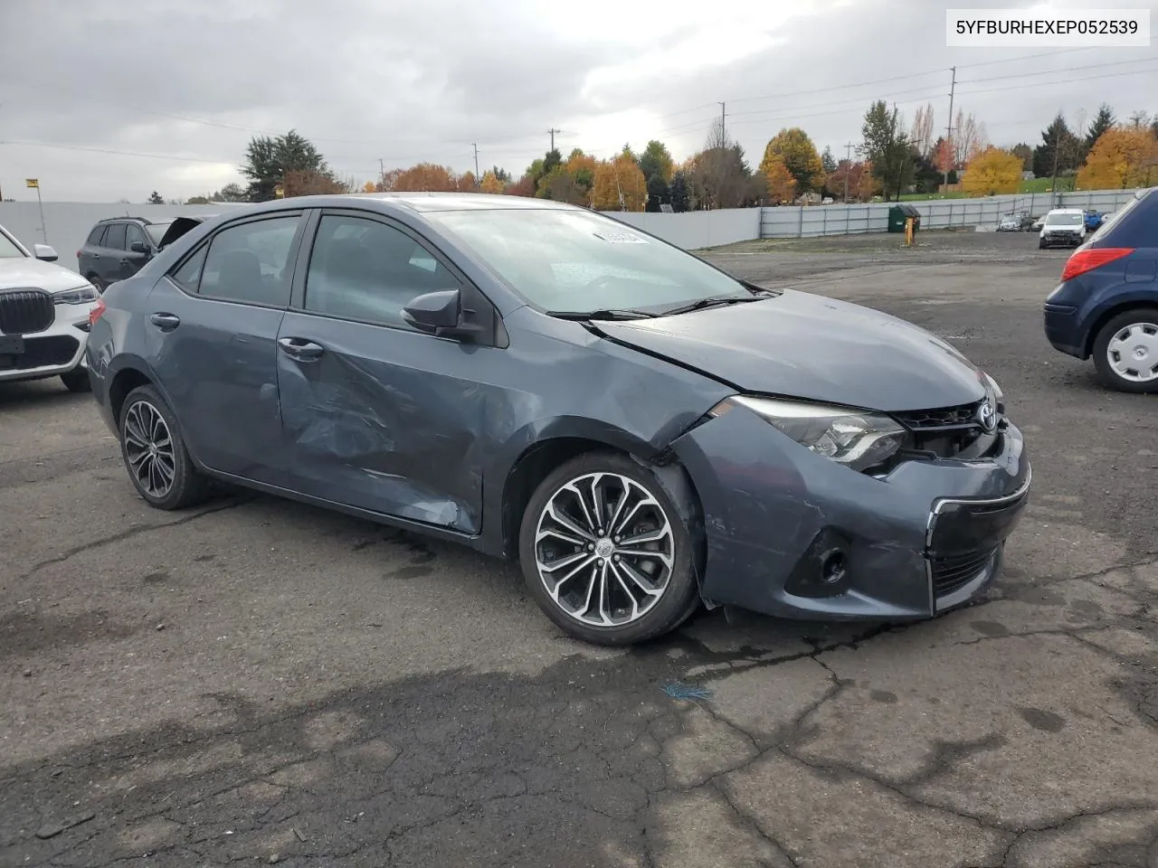 2014 Toyota Corolla L VIN: 5YFBURHEXEP052539 Lot: 78554724