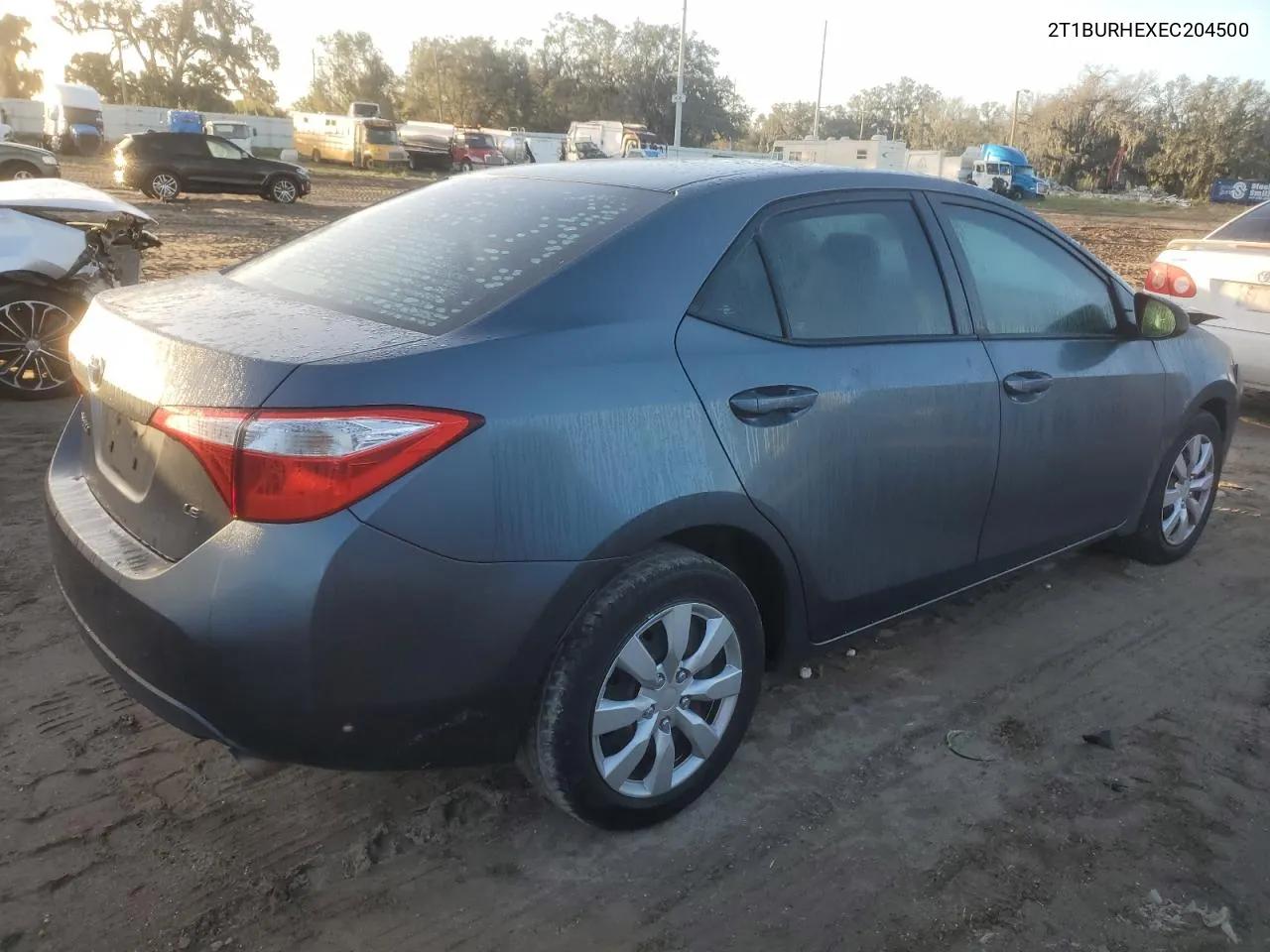 2014 Toyota Corolla L VIN: 2T1BURHEXEC204500 Lot: 78569134