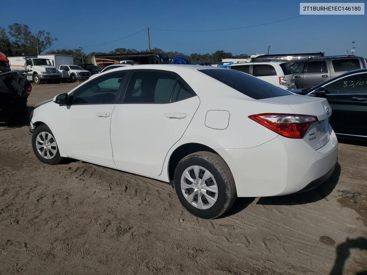 2014 Toyota Corolla L VIN: 2T1BURHE1EC146180 Lot: 78759684