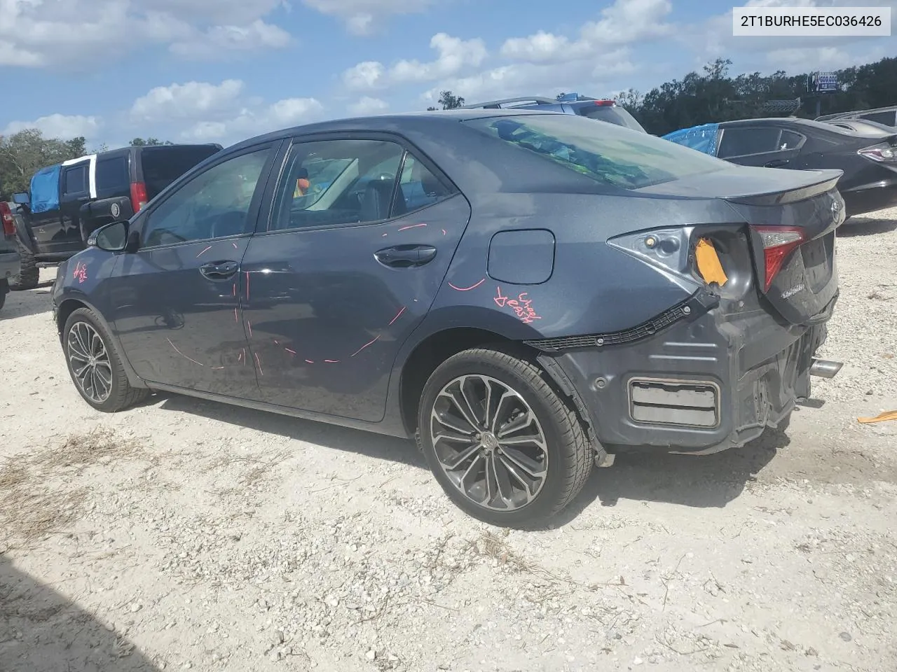 2014 Toyota Corolla L VIN: 2T1BURHE5EC036426 Lot: 78770104