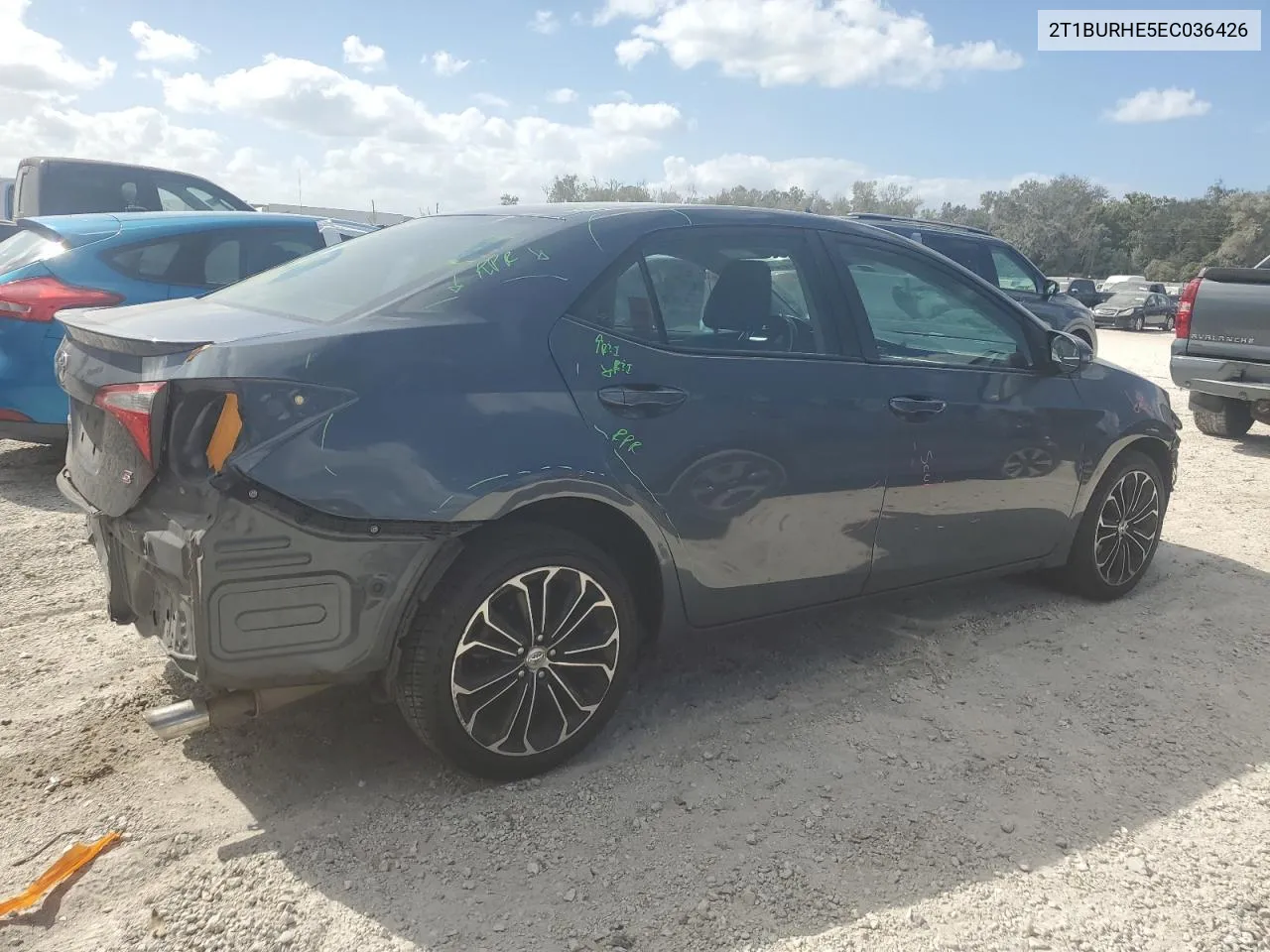 2014 Toyota Corolla L VIN: 2T1BURHE5EC036426 Lot: 78770104