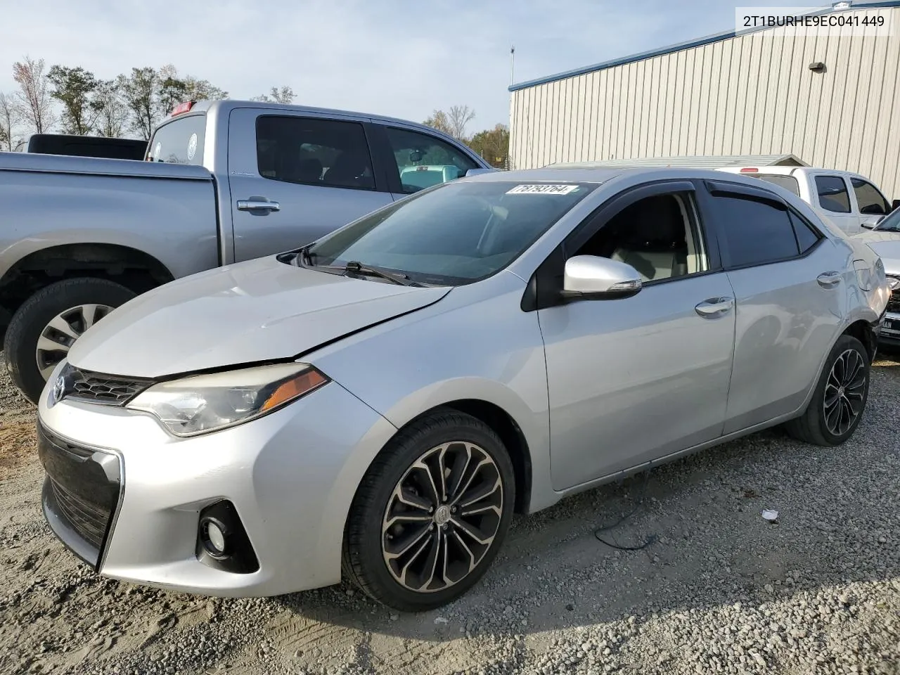 2014 Toyota Corolla L VIN: 2T1BURHE9EC041449 Lot: 78793764