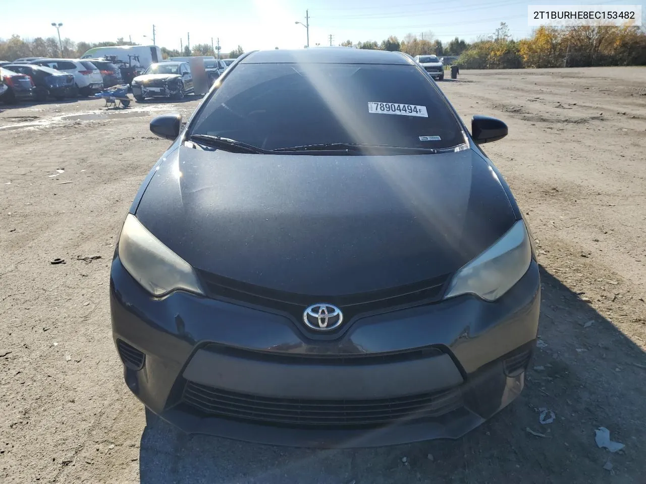 2T1BURHE8EC153482 2014 Toyota Corolla L