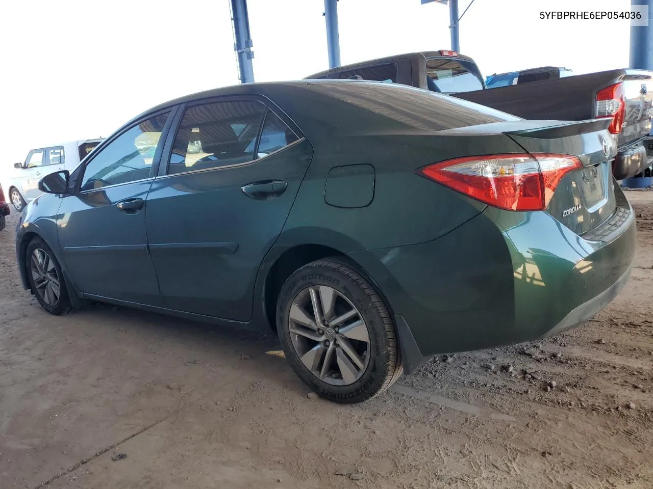 2014 Toyota Corolla Eco VIN: 5YFBPRHE6EP054036 Lot: 78922234