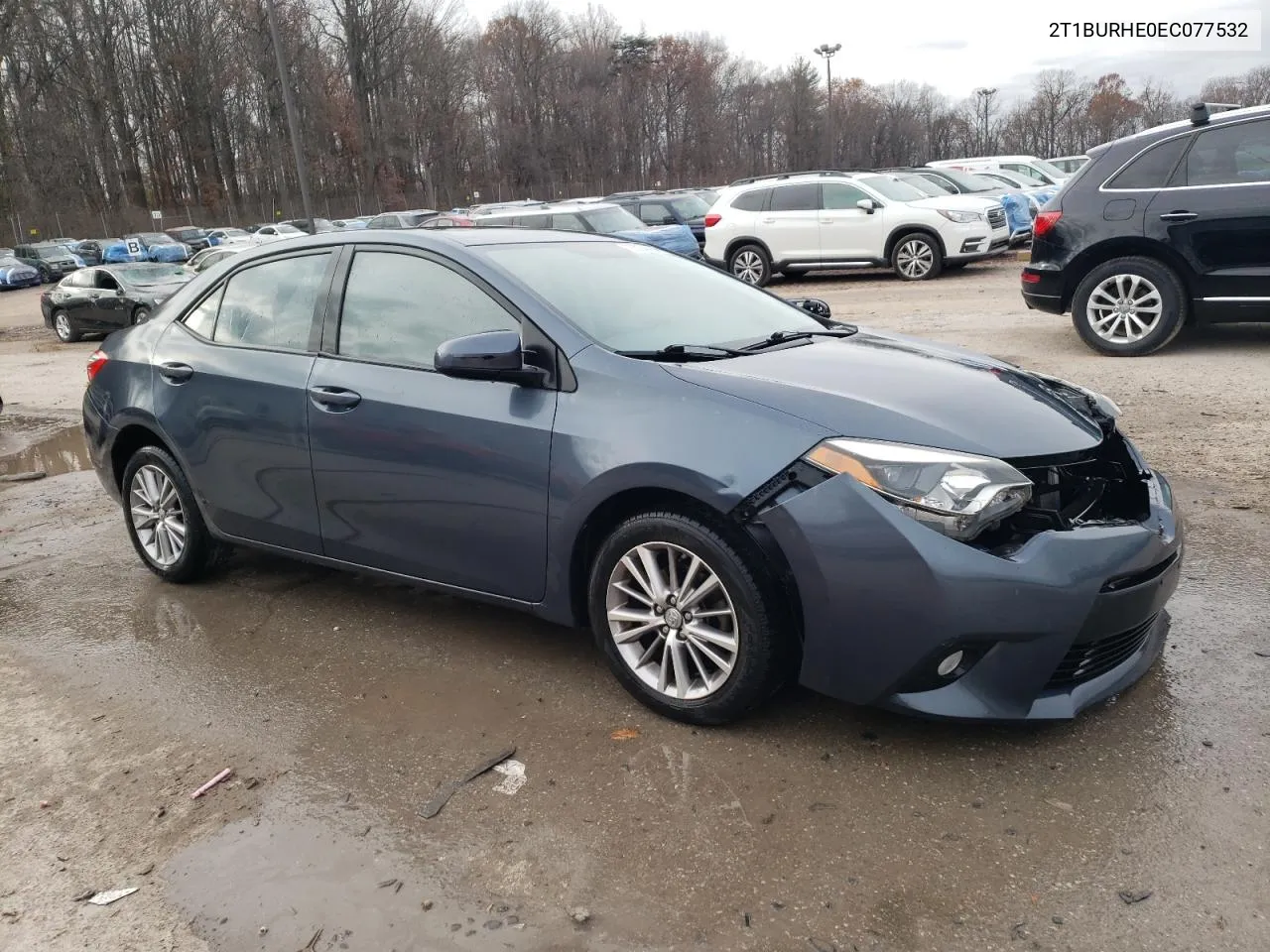 2014 Toyota Corolla L VIN: 2T1BURHE0EC077532 Lot: 78934414