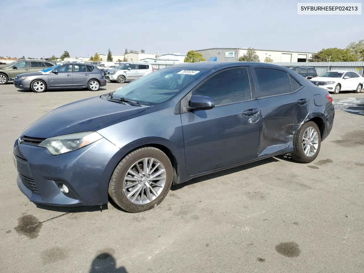 2014 Toyota Corolla L VIN: 5YFBURHE5EP024213 Lot: 79085354