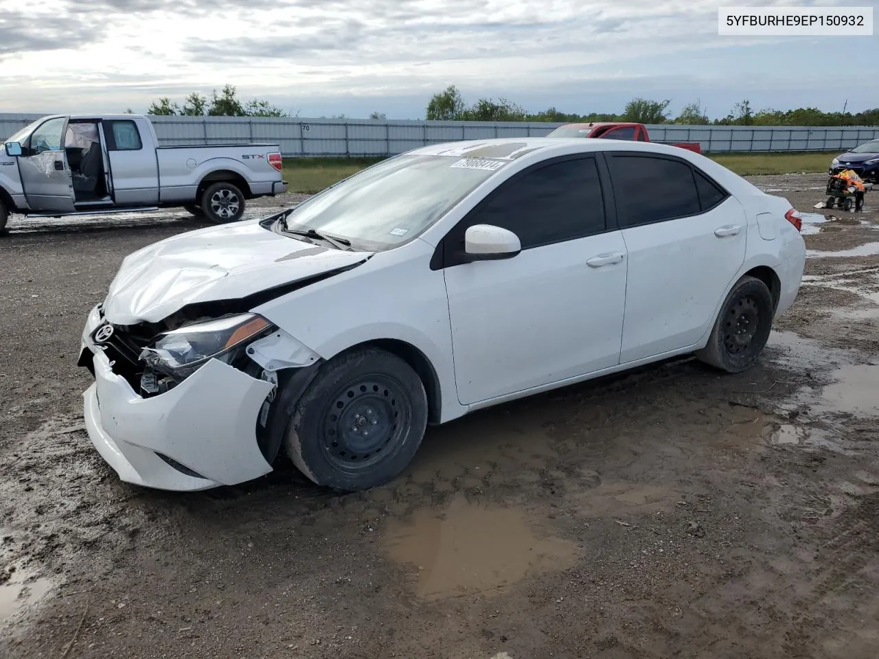 2014 Toyota Corolla L VIN: 5YFBURHE9EP150932 Lot: 79088414