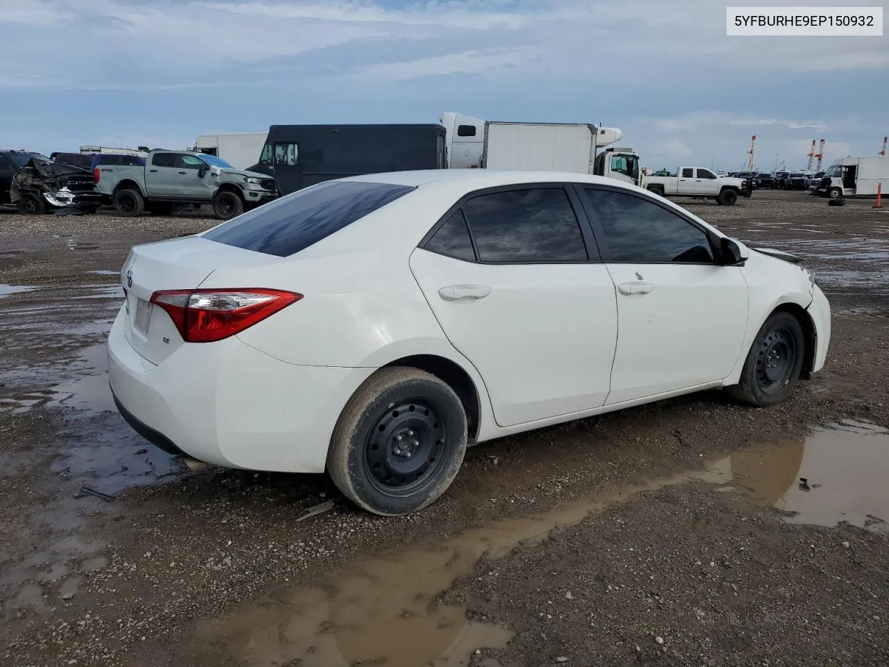 2014 Toyota Corolla L VIN: 5YFBURHE9EP150932 Lot: 79088414