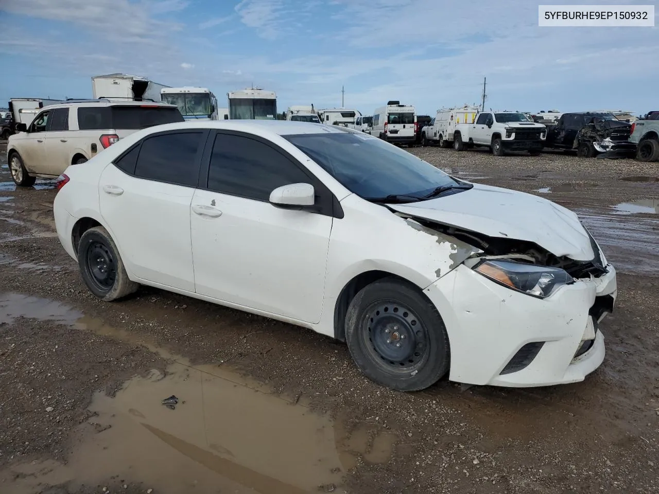 2014 Toyota Corolla L VIN: 5YFBURHE9EP150932 Lot: 79088414