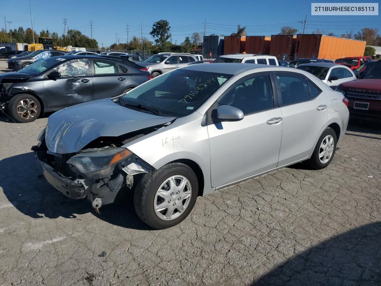 2014 Toyota Corolla L VIN: 2T1BURHE5EC185113 Lot: 79108944