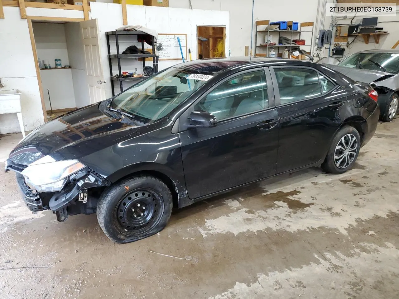 2014 Toyota Corolla L VIN: 2T1BURHE0EC158739 Lot: 79120424