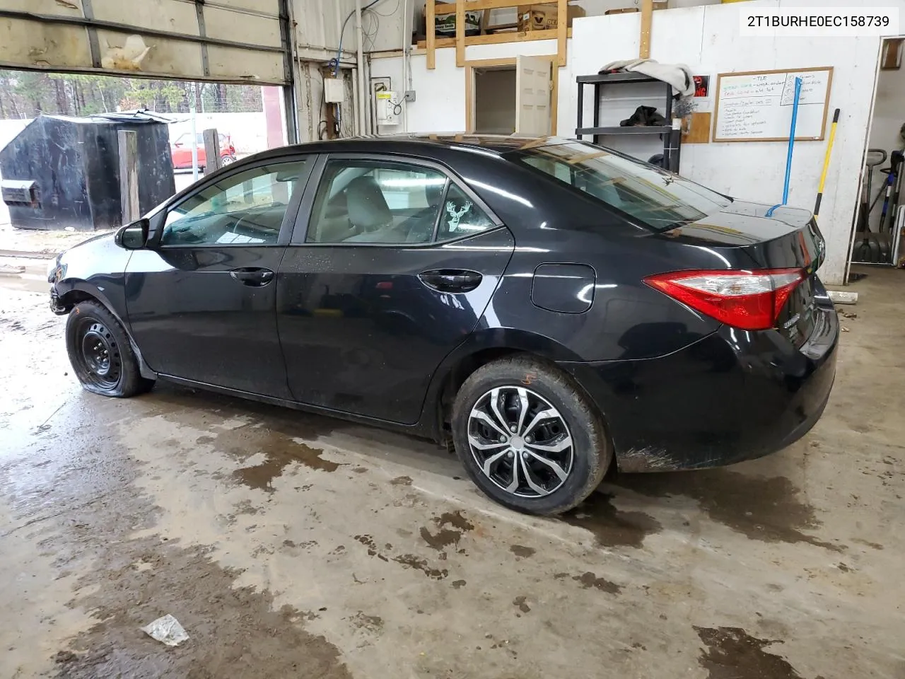 2014 Toyota Corolla L VIN: 2T1BURHE0EC158739 Lot: 79120424