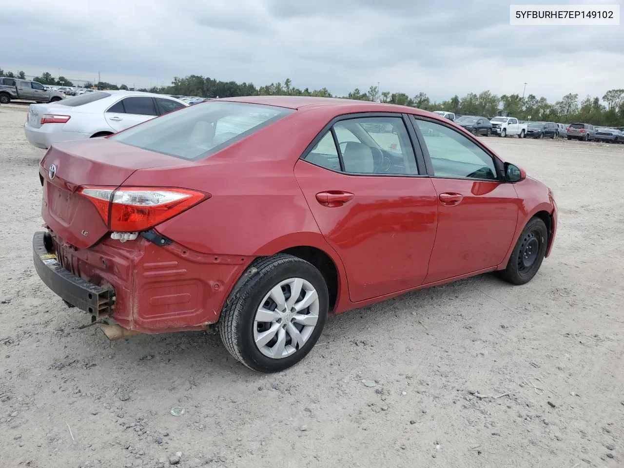 2014 Toyota Corolla L VIN: 5YFBURHE7EP149102 Lot: 79130524