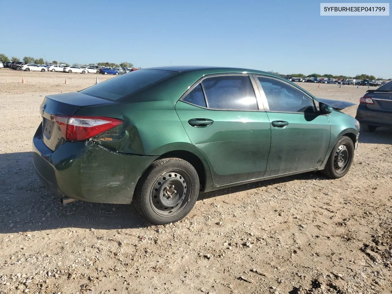 2014 Toyota Corolla L VIN: 5YFBURHE3EP041799 Lot: 79238984