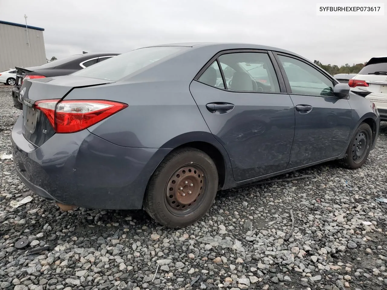 2014 Toyota Corolla L VIN: 5YFBURHEXEP073617 Lot: 79394354