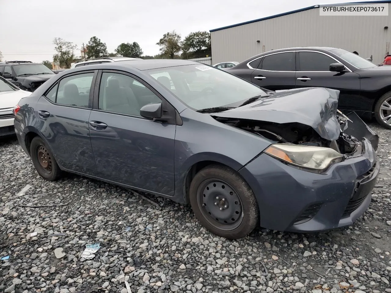 2014 Toyota Corolla L VIN: 5YFBURHEXEP073617 Lot: 79394354