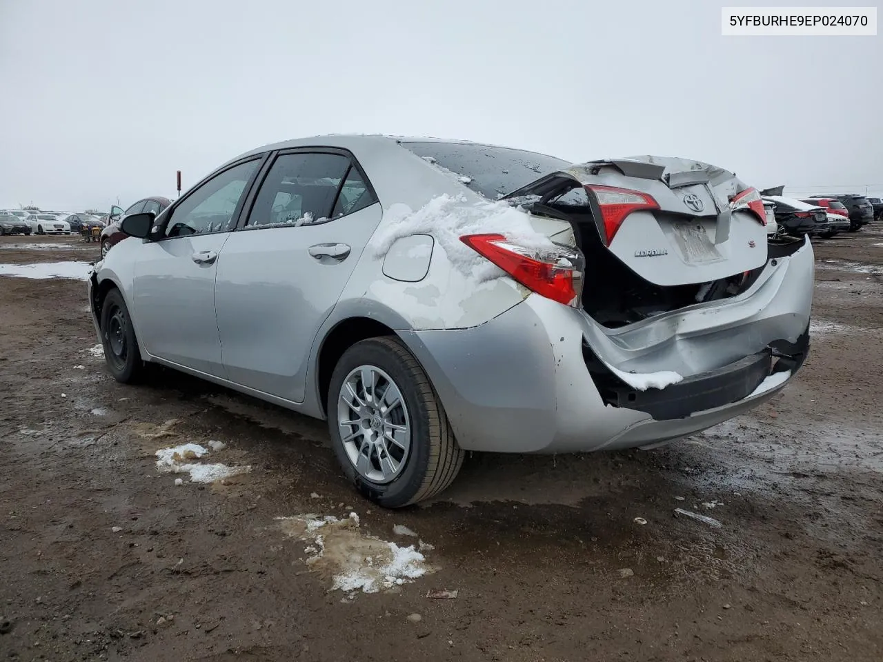 2014 Toyota Corolla L VIN: 5YFBURHE9EP024070 Lot: 79411924