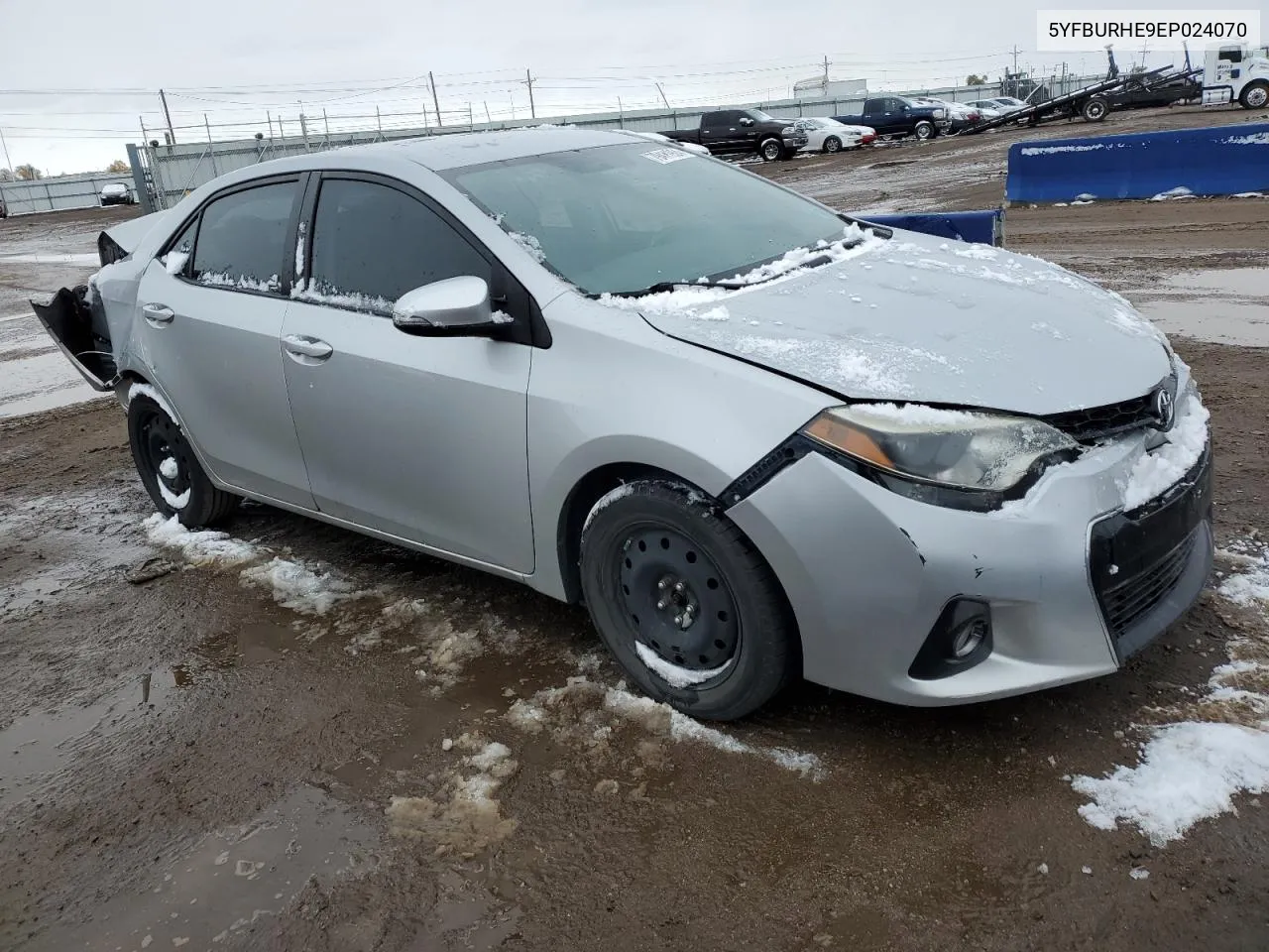 2014 Toyota Corolla L VIN: 5YFBURHE9EP024070 Lot: 79411924