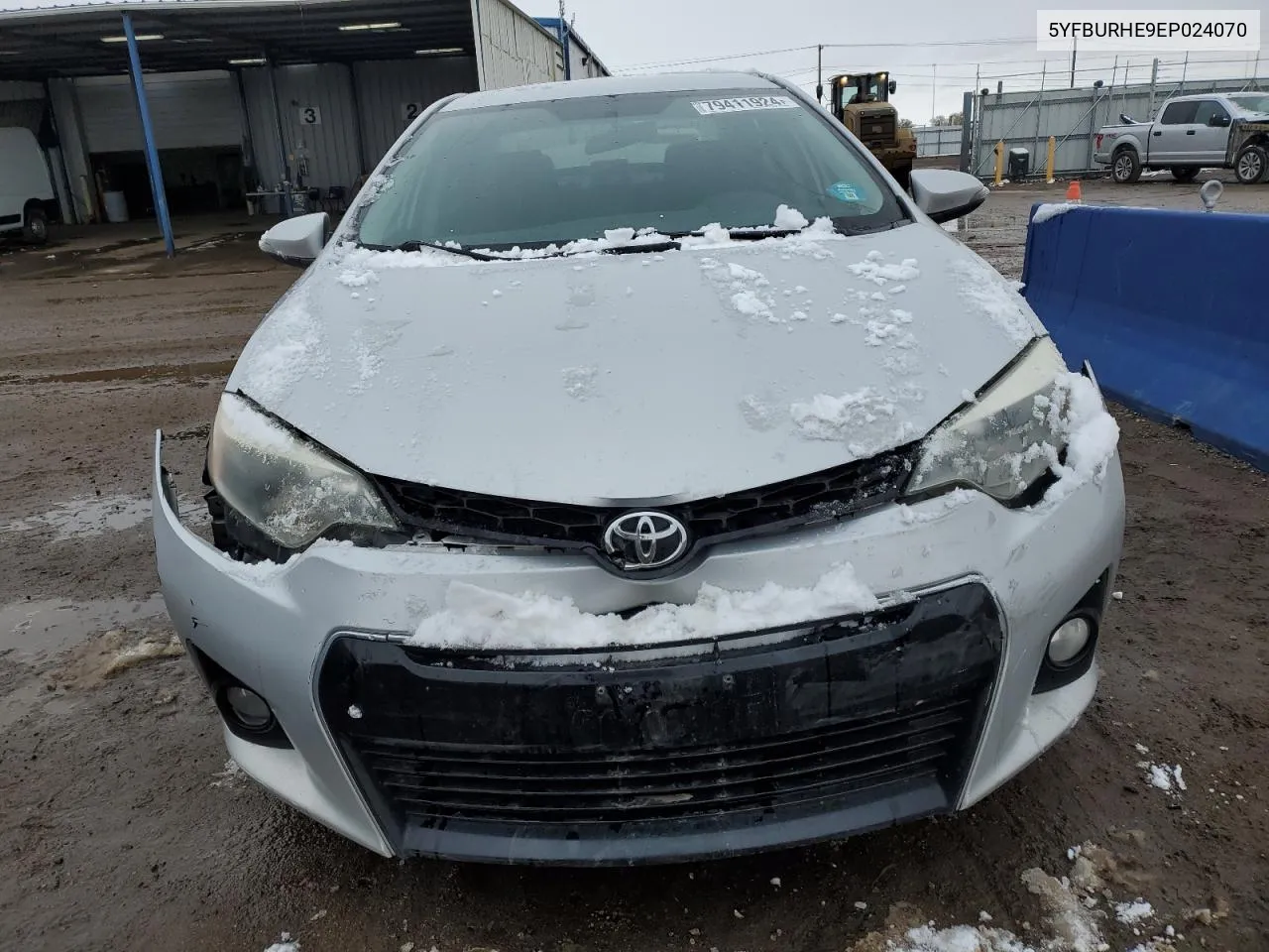 2014 Toyota Corolla L VIN: 5YFBURHE9EP024070 Lot: 79411924