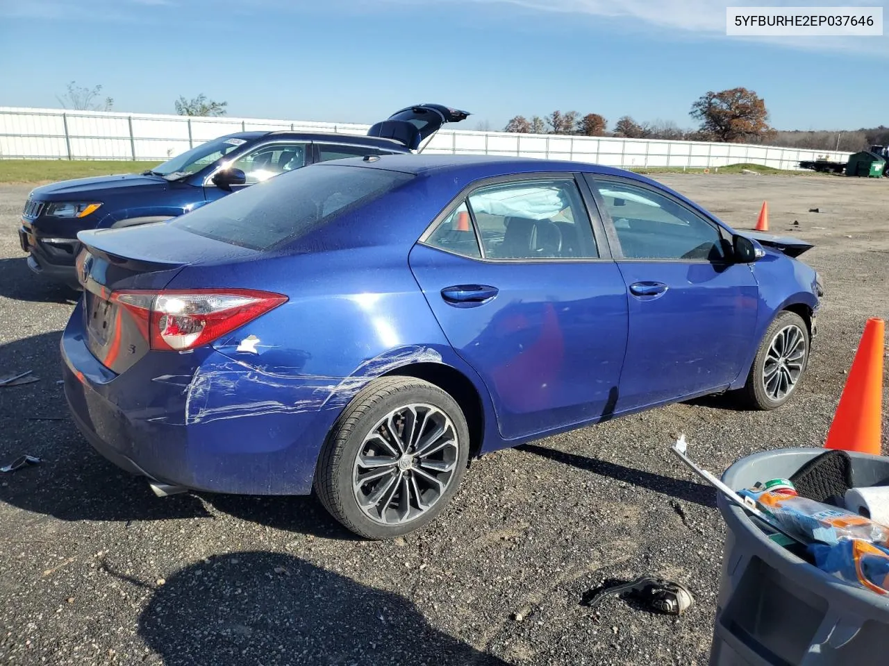 2014 Toyota Corolla L VIN: 5YFBURHE2EP037646 Lot: 79651834