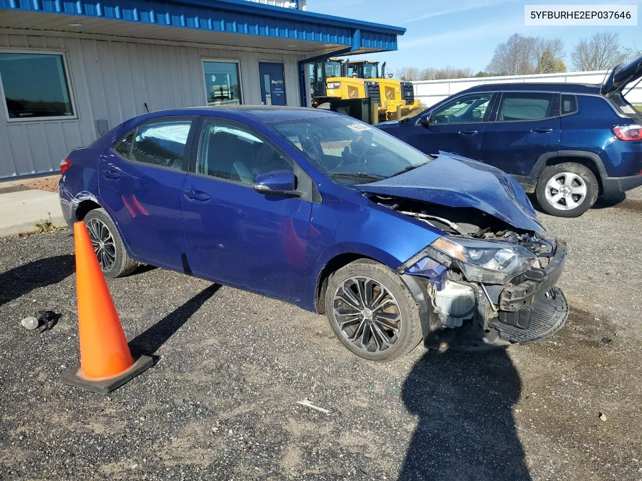 2014 Toyota Corolla L VIN: 5YFBURHE2EP037646 Lot: 79651834