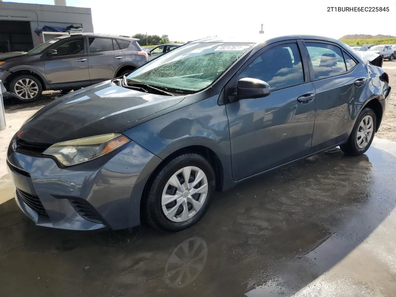 2014 Toyota Corolla L VIN: 2T1BURHE6EC225845 Lot: 79717574