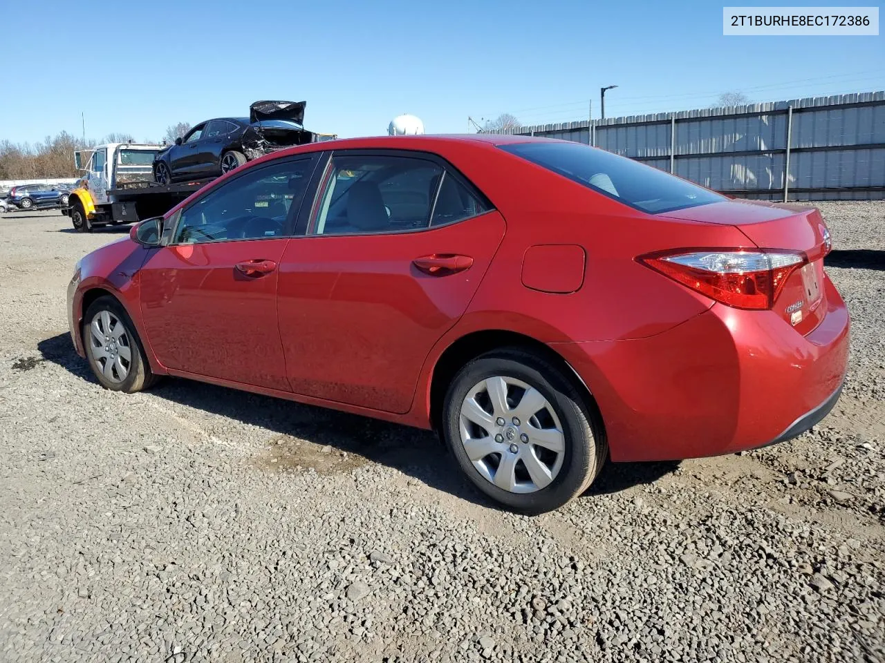 2014 Toyota Corolla L VIN: 2T1BURHE8EC172386 Lot: 79780394