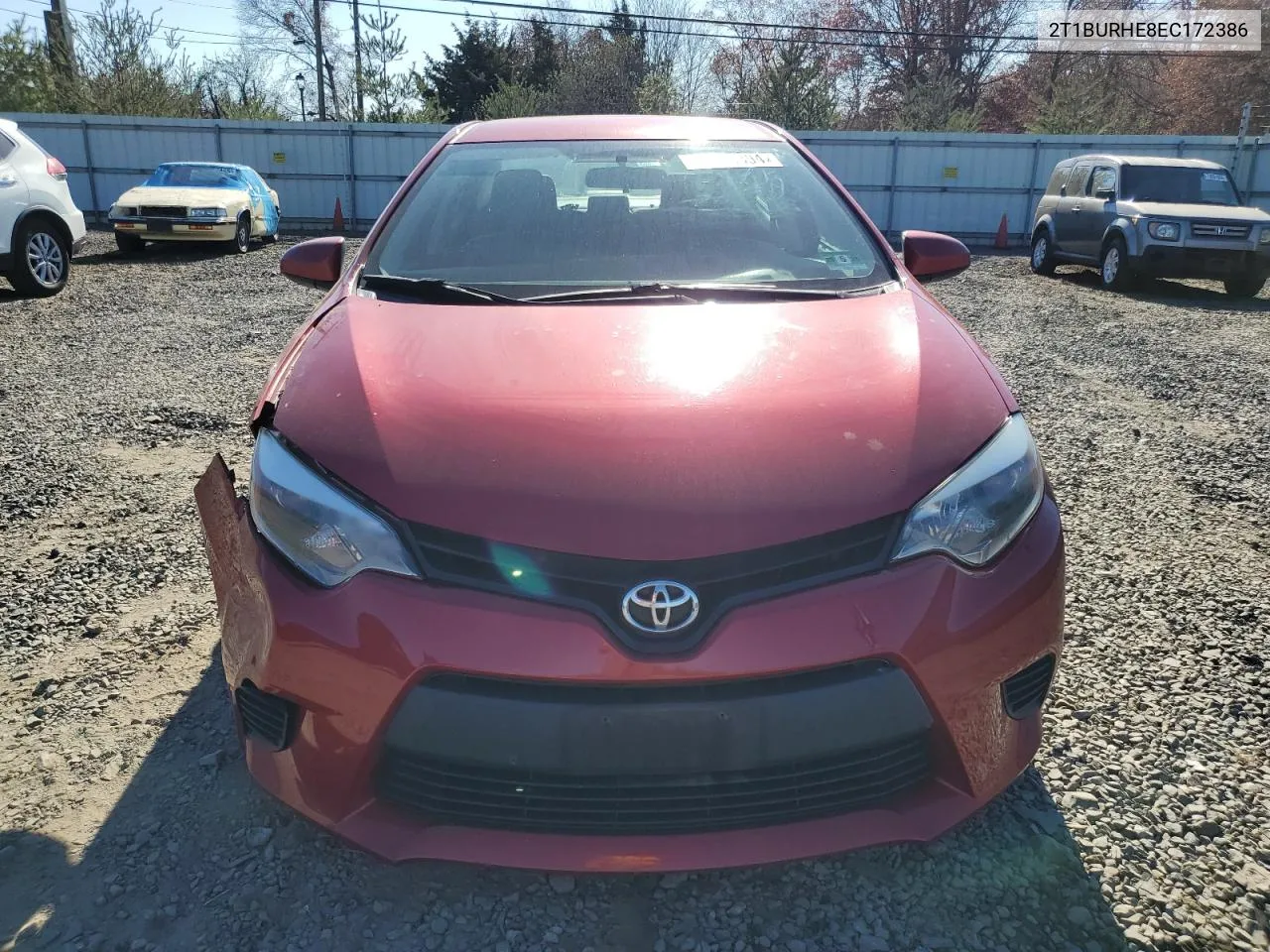 2014 Toyota Corolla L VIN: 2T1BURHE8EC172386 Lot: 79780394