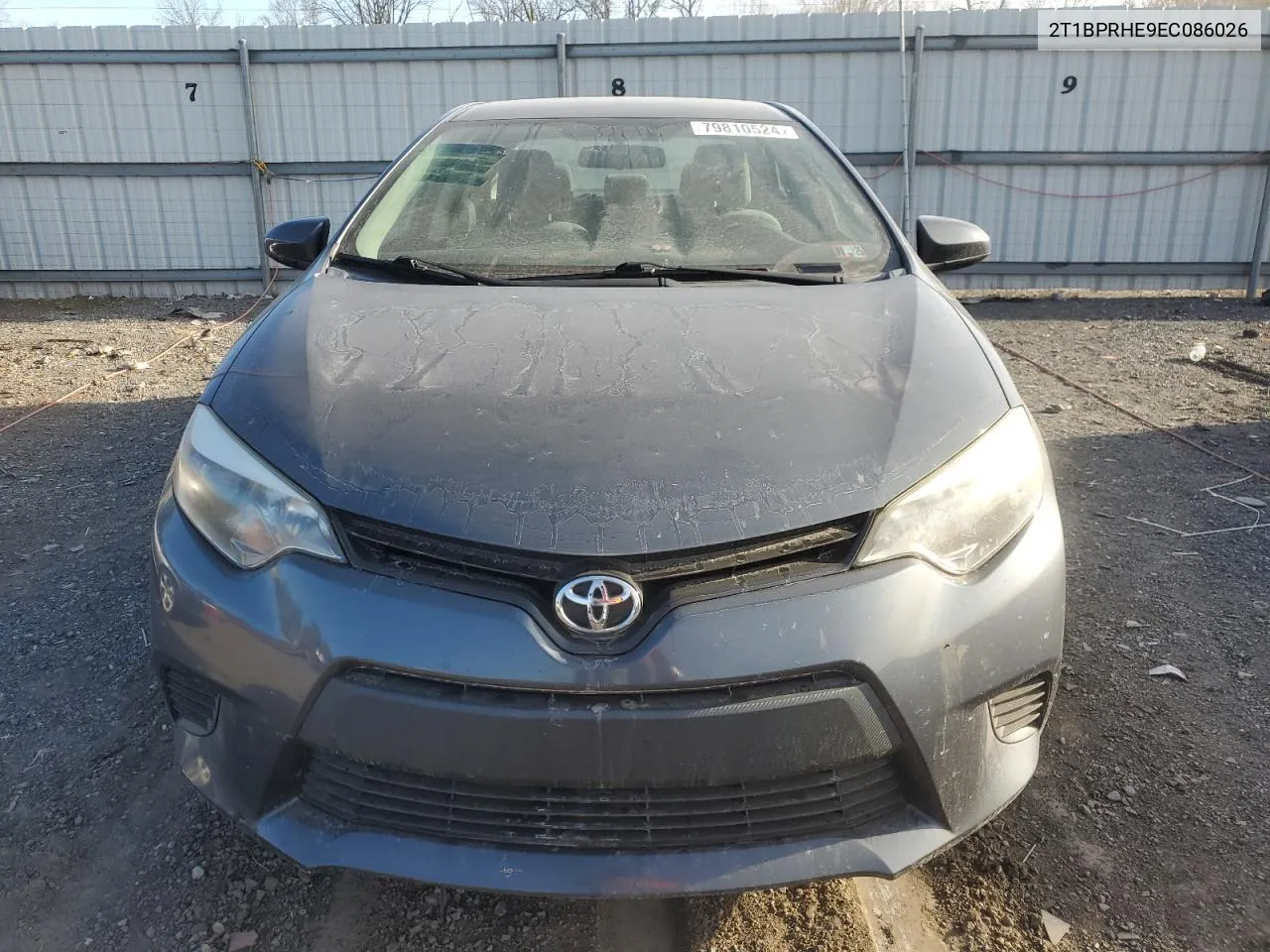 2014 Toyota Corolla Eco VIN: 2T1BPRHE9EC086026 Lot: 79810524