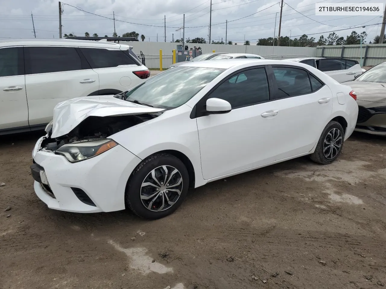 2014 Toyota Corolla L VIN: 2T1BURHE5EC194636 Lot: 79815404