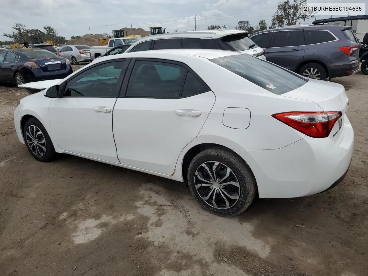 2014 Toyota Corolla L VIN: 2T1BURHE5EC194636 Lot: 79815404