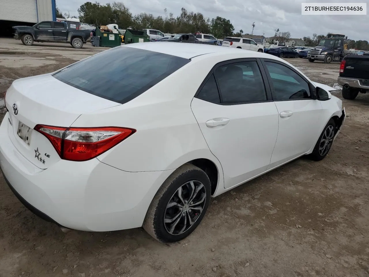 2014 Toyota Corolla L VIN: 2T1BURHE5EC194636 Lot: 79815404