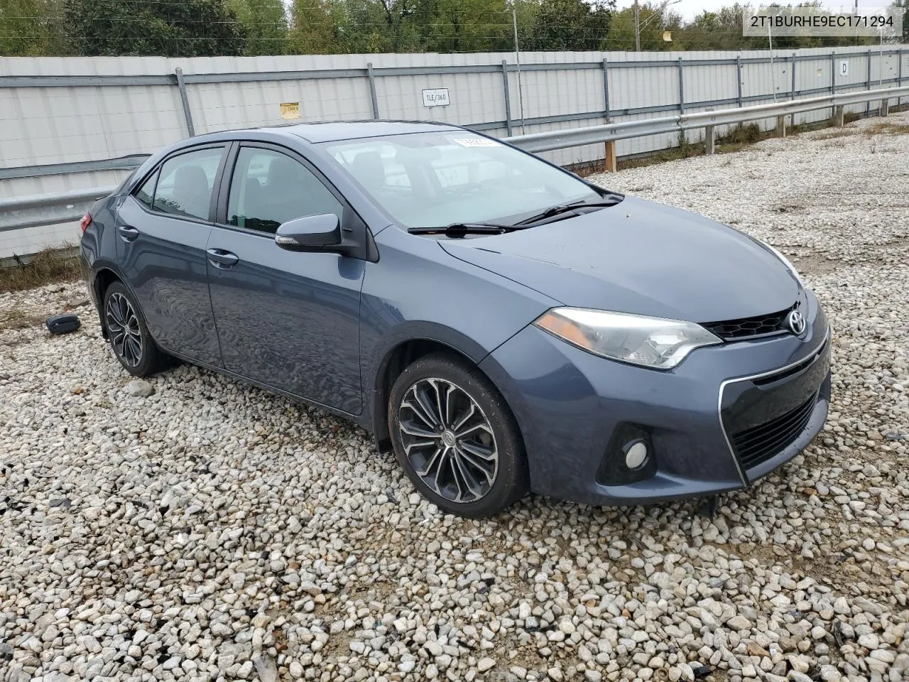 2014 Toyota Corolla L VIN: 2T1BURHE9EC171294 Lot: 79956374