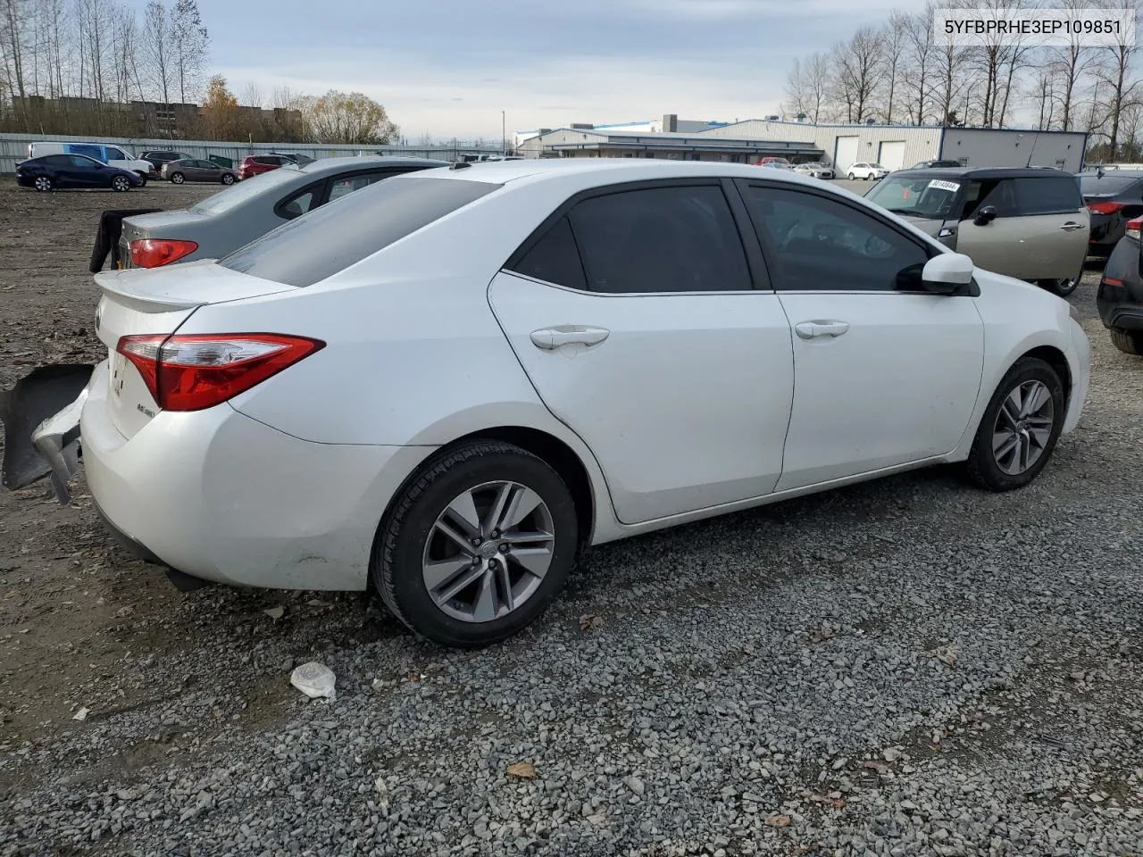 2014 Toyota Corolla Eco VIN: 5YFBPRHE3EP109851 Lot: 79973574