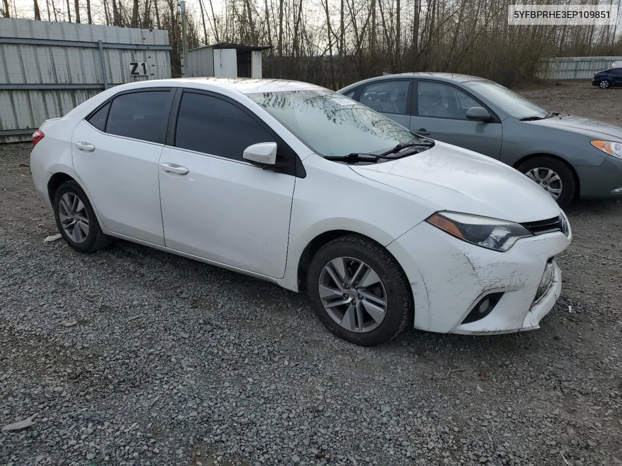 2014 Toyota Corolla Eco VIN: 5YFBPRHE3EP109851 Lot: 79973574