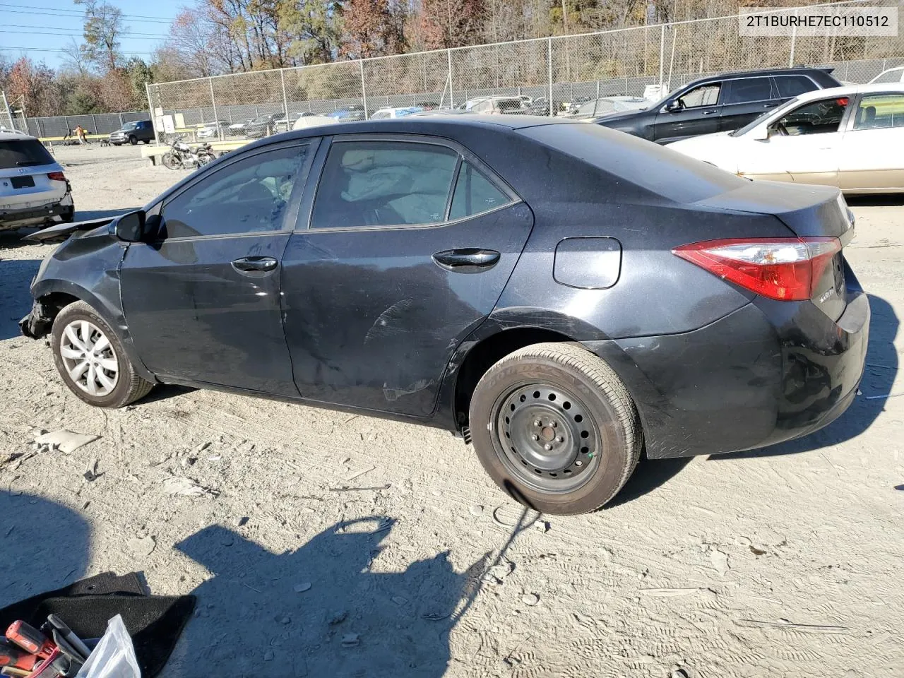 2014 Toyota Corolla L VIN: 2T1BURHE7EC110512 Lot: 80052364