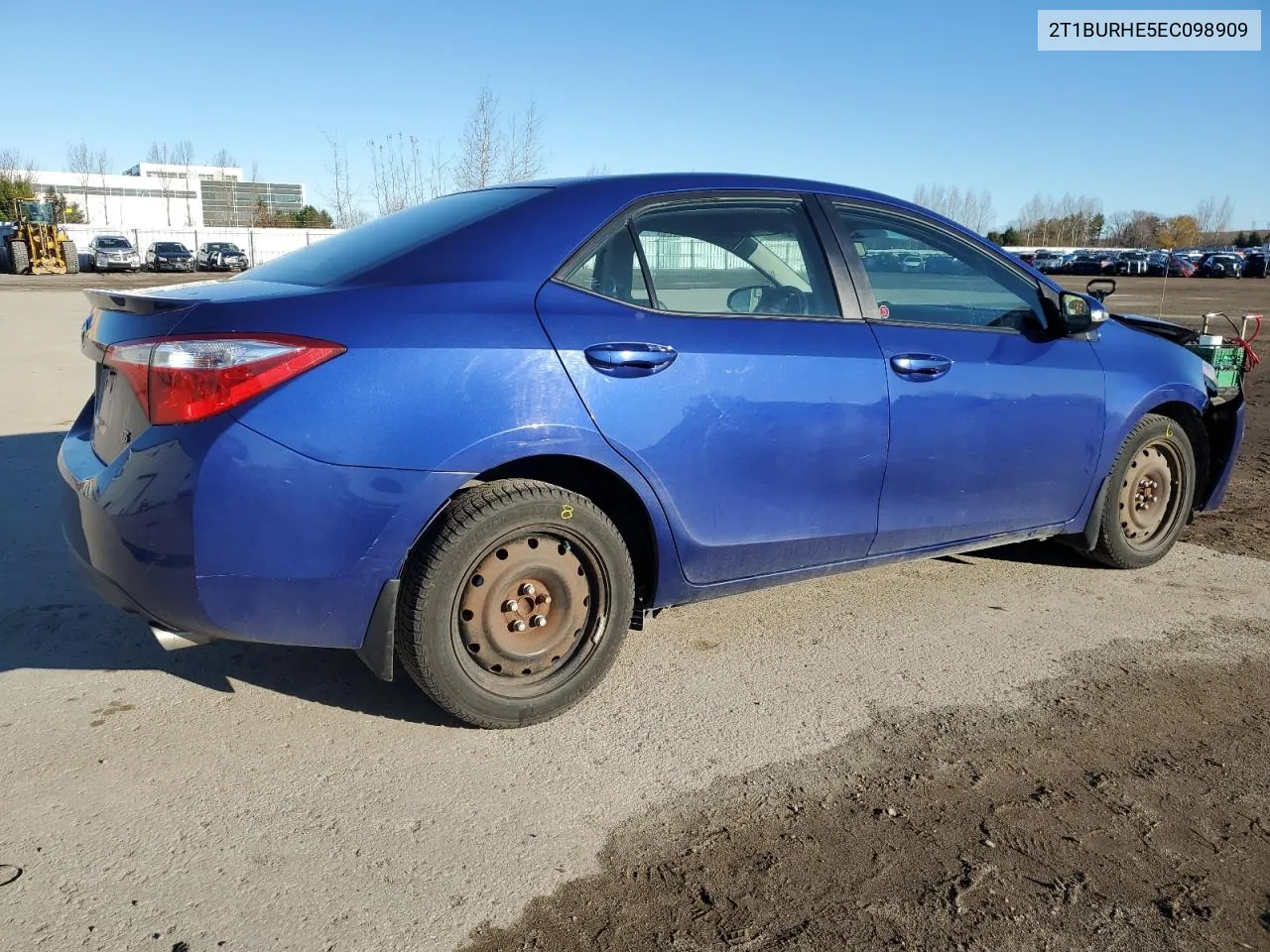 2014 Toyota Corolla L VIN: 2T1BURHE5EC098909 Lot: 80072034